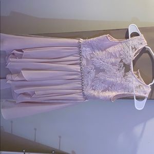 Children size 10 pink homecoming/ wedding dress!